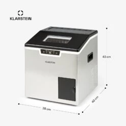 Icefestival Cube Eiswürfelbereiter 400W 1,9l 20kg/24h -Optimal Küchengeräte Geschäft 10035579 yy 0011 dimensions