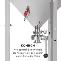 Gärkeller Pro XL Fermentierkessel 60 Liter Ablassventil 304-Edelstahl -Optimal Küchengeräte Geschäft 10035622 de 0008 logo