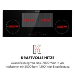Delicatessa 90 Slim Einbaukochfeld Induktion 4 Zonen 7000W Autark -Optimal Küchengeräte Geschäft 10035734 de 0003 logo