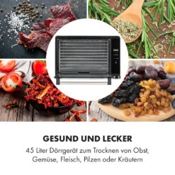 Mega Jerky Dörrautomat 650W 50-80°C LC-Touch-Display Timer 13 Mega Jerky Dörrautomat 650W 50-80°C LC-Touch-Display Timer -Optimal Küchengeräte Geschäft 10035853 de 0004 logo