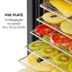 Mega Jerky Dörrautomat 650W 50-80°C LC-Touch-Display Timer 14 Mega Jerky Dörrautomat 650W 50-80°C LC-Touch-Display Timer -Optimal Küchengeräte Geschäft 10035853 de 0005 logo