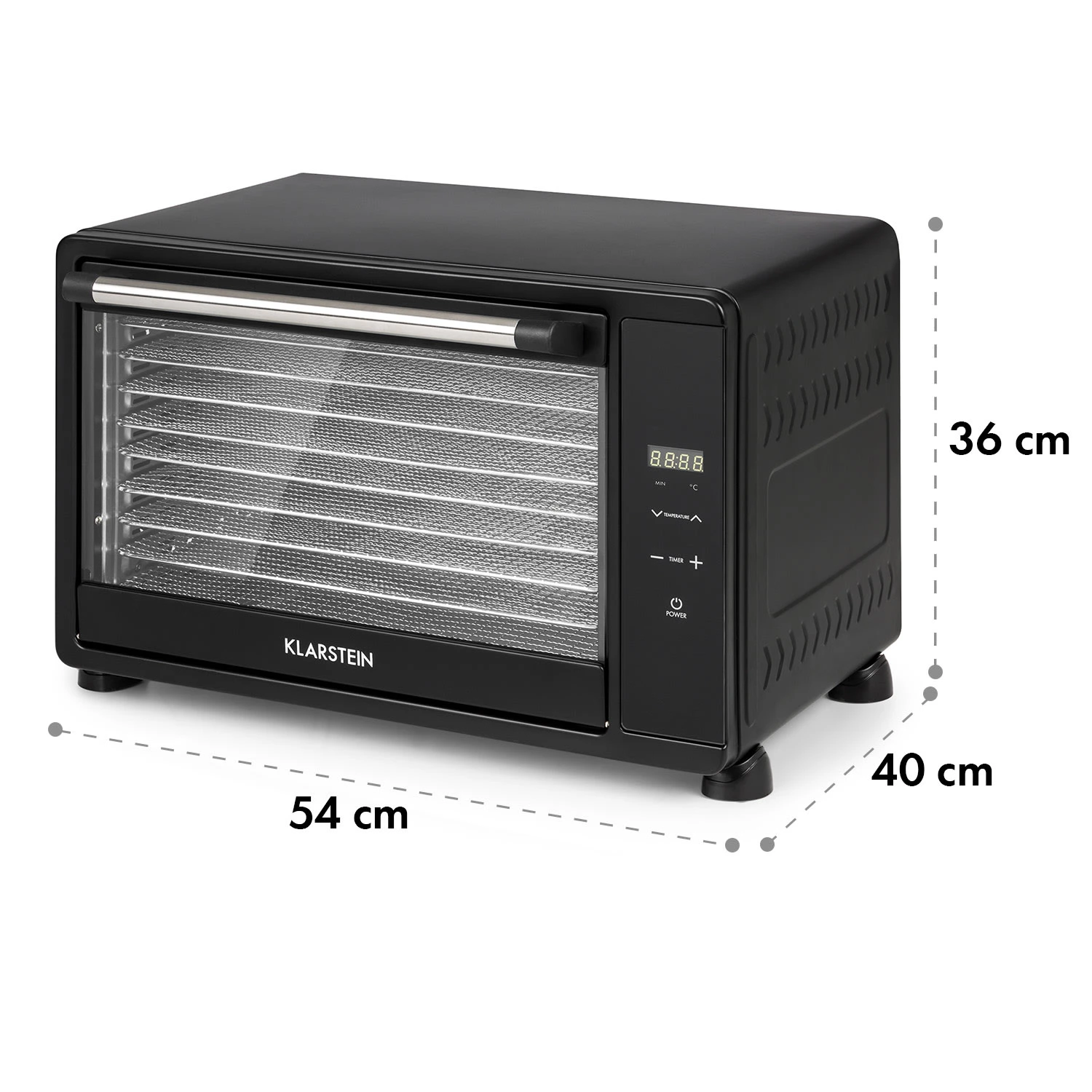 Mega Jerky Dörrautomat 650W 50-80°C LC-Touch-Display Timer 10 Mega Jerky Dörrautomat 650W 50-80°C LC-Touch-Display Timer – Bild 8