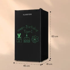 Spitzbergen 83 Kühlschrank 76 Liter Plus 7-Liter-Gefrierfach 2 Böden -Optimal Küchengeräte Geschäft 10035971 yy 0006 logo