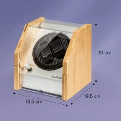 Garonne 2 Uhrenbeweger 1 Drehteller 2 Uhren 3 Speeds 4 Modi Bambus -Optimal Küchengeräte Geschäft 10036041 yy 0005 logo