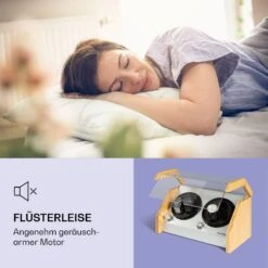 Garonne 4 Uhrenbeweger, 2 Drehteller, 4 Uhren, 3 Geschwindigkeiten, 4 Modi, Bambus -Optimal Küchengeräte Geschäft 10036042 de 0004 logo