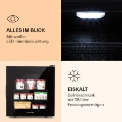 IceAge 36 Gefrierschrank 36 Liter EEK E 2 Etagen Thermostat Glasfront 11 IceAge 36 Gefrierschrank 36 Liter EEK E 2 Etagen Thermostat Glasfront -Optimal Küchengeräte Geschäft 10036065 de 0003 logo