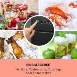 Powericer XL Eiswürfelmaschine 20 Kg/Tag 145 Watt 11 Powericer XL Eiswürfelmaschine 20 Kg/Tag 145 Watt -Optimal Küchengeräte Geschäft 10036152 de 0003 usp