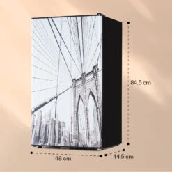 CoolArt 79L Kühl-Gefrier-Kombination EEK F Gefrierfach 9l Designtür -Optimal Küchengeräte Geschäft 10036184 yy 0006 logo