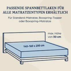 Soft Wonder-Edition Spannbettlaken 140-160 X 200 Cm Mikrofaser -Optimal Küchengeräte Geschäft 10036208 de 0007 logo