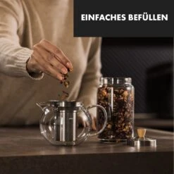 Glaswerk Sencha Teekanne 0,65 L Edelstahl-Siebeinsatz Borosilikatglas Deckel 11 Glaswerk Sencha Teekanne 0,65 L Edelstahl-Siebeinsatz Borosilikatglas Deckel -Optimal Küchengeräte Geschäft 10036354 de 0003 logo