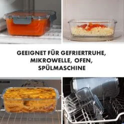 Glaswerk Jardine Frischhaltedosen 3er Set 640 1040 1520 Ml Borosilikatglas Deckel -Optimal Küchengeräte Geschäft 10036377 de 0006 logo