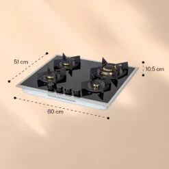 Goldflame Domino 4 Prime Gaskochfeld 4-flammig Messing-Brenner Glaskeramik 15 Goldflame Domino 4 Prime Gaskochfeld 4-flammig Messing-Brenner Glaskeramik -Optimal Küchengeräte Geschäft 10037807 yy 0007 logo