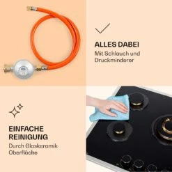 Goldflame 5 Prime Gaskochfeld 5-flammig Messing-Brenner Glaskeramik 14 Goldflame 5 Prime Gaskochfeld 5-flammig Messing-Brenner Glaskeramik -Optimal Küchengeräte Geschäft 10037808 de 0006 logo