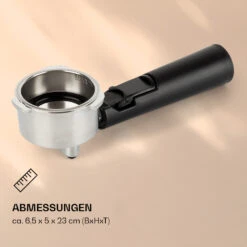 Passionata Espressomaker Siebträger Aluminiumlegierung Zubehör 9 Passionata Espressomaker Siebträger Aluminiumlegierung Zubehör -Optimal Küchengeräte Geschäft 10037856 de 0004 logo