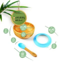 Kindergeschirr Mit Bambusschale Und Löffel 400 Ml Inkl. Saugnapf Ø: 13,7 Cm 13 Kindergeschirr Mit Bambusschale Und Löffel 400 Ml Inkl. Saugnapf Ø: 13,7 Cm -Optimal Küchengeräte Geschäft 10038070 yy 0006 logo