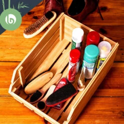 Stapelkiste Aus Bambus Gute Luftzirkulation Stapelbar 27x20,5x38cm -Optimal Küchengeräte Geschäft 10038071 yy 0006 logo