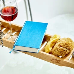 Badewannenablage 68,5x4,5x14,5cm Gitteroptik Wasserresistent Bambus -Optimal Küchengeräte Geschäft 10038099 yy 0006 logo