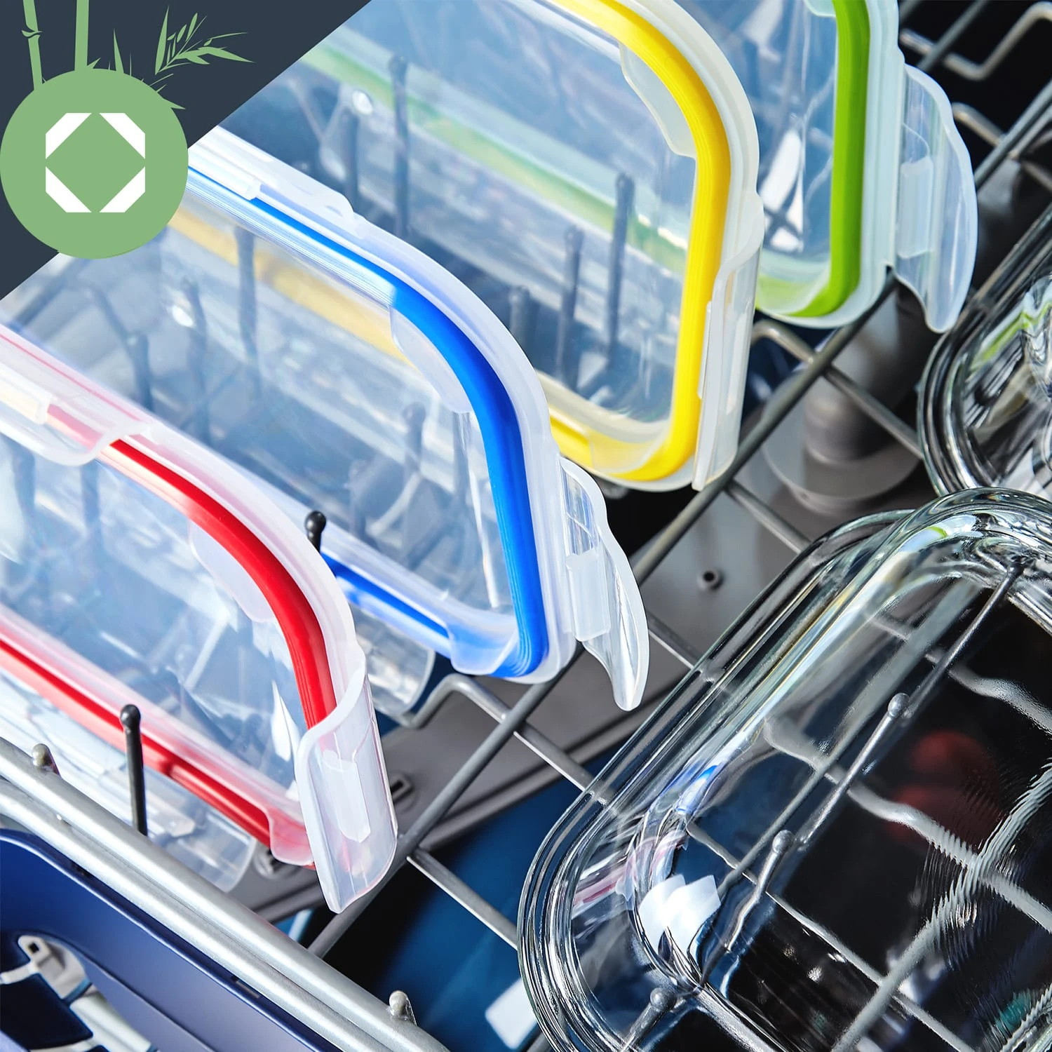 Lunchboxen Mit Unterteilung 4er-Set Je 1040 Ml 3 Fächer Auslaufsicher 8 Lunchboxen Mit Unterteilung 4er-Set Je 1040 Ml 3 Fächer Auslaufsicher – Bild 6