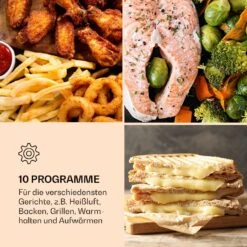 AeroVital Jumbo 3-in-1 Heißluftfritteuse Toaster Dörrautomat 1550 W 18 Liter -Optimal Küchengeräte Geschäft 10038339 de 0005 logo