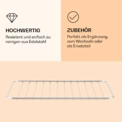 AeroVital Jumbo Heißluftfritteuse Grillrost Edelstahl -Optimal Küchengeräte Geschäft 10038343 de 0003 logo