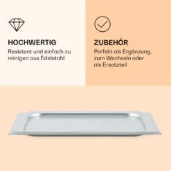 AeroVital Jumbo Heißluftfritteuse Abtropfblech Edelstahl -Optimal Küchengeräte Geschäft 10038344 de 0003 logo