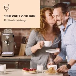 Pausa Espressomaker 1350 Watt 20 Bar Druck Wassertank: 1,4 Liter Edelstahl -Optimal Küchengeräte Geschäft 10038393 de 0002 logo