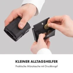 Coin Pocket Mit RFID-Schutzkarte Für ZNAP Slim Wallets 8 Und 12 Druckknopf -Optimal Küchengeräte Geschäft 10038682 de 0003 logo