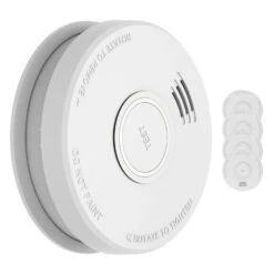 Rauchmelder DOF19 Kunststoff Warnsignal: 85 DB 9V Batteriebetrieben