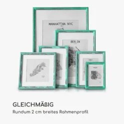 Lancaster Bilderrahmen Rechteckig DIN A4 Fotos Passepartout Holz -Optimal Küchengeräte Geschäft 10039312 de 0006 logo