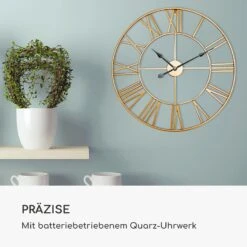 Queensway 60 Wanduhr Metallrahmen Geräuschlos Ø 60 Cm -Optimal Küchengeräte Geschäft 10039371 de 0005 logo
