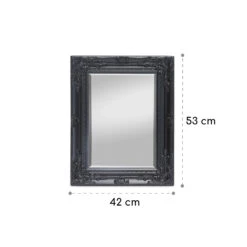 Ipswich Wandspiegel Massivholzrahmen Rechteckig 53 X 42 Cm -Optimal Küchengeräte Geschäft 10039378 yy 0006 logo