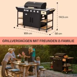 Jersey Outdoor Kitchen Gasgrill 20,7 KW 5+1 Brenner Mobil Regenschutz 15 Jersey Outdoor Kitchen Gasgrill 20,7 KW 5+1 Brenner Mobil Regenschutz -Optimal Küchengeräte Geschäft 10039855 de 0006 usp