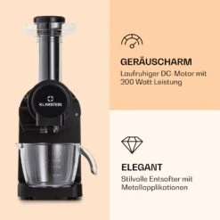 Bella Elegance Saftpresse 200 W 400 Ml BPA-frei -Optimal Küchengeräte Geschäft 10039899 de 0003 logo