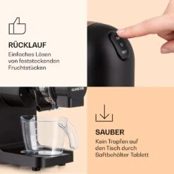 Bella Elegance Saftpresse 200 W 400 Ml BPA-frei -Optimal Küchengeräte Geschäft 10039899 de 0006 logo