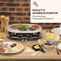 Raclette Spatulas Holzspatel Pfannenwender Zubehör 8 Stück Für Raclette-Pfännchen -Optimal Küchengeräte Geschäft 10039924 de 0002 logo