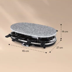 Steaklette Raclette Raclette-Grill Mit Zubehör Für 8 Personen -Optimal Küchengeräte Geschäft 10039925 yy 0006 logo