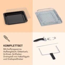 Prime Air Heißluftfritteuse 1500W 23l Timer 8 Programme 14 Prime Air Heißluftfritteuse 1500W 23l Timer 8 Programme -Optimal Küchengeräte Geschäft 10040025 de 0006 logo