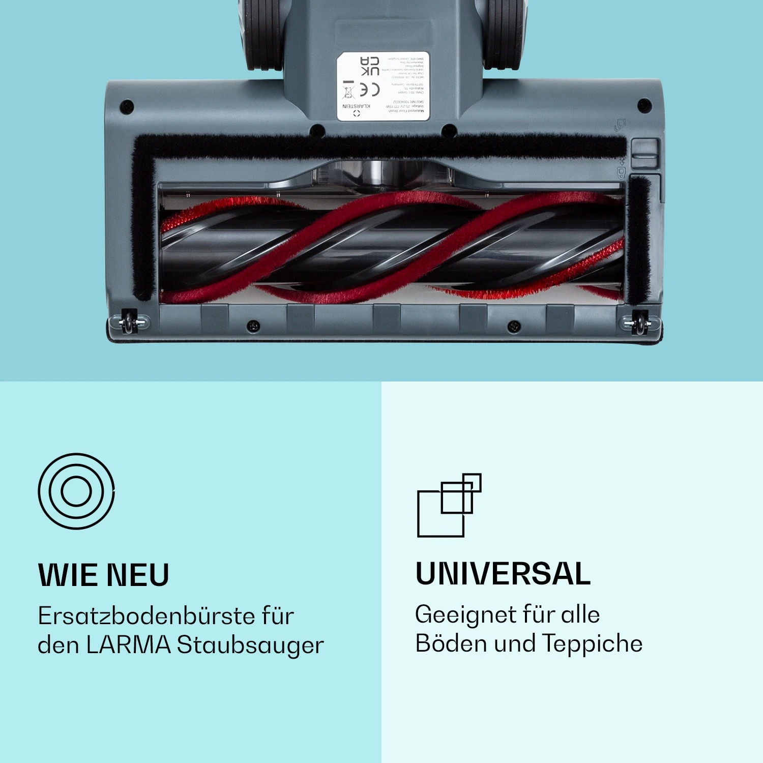 LARMA Staubsauger Ersatzbodenbürste Für Alle Arten Von Böden 4 LARMA Staubsauger Ersatzbodenbürste Für Alle Arten Von Böden – Bild 2