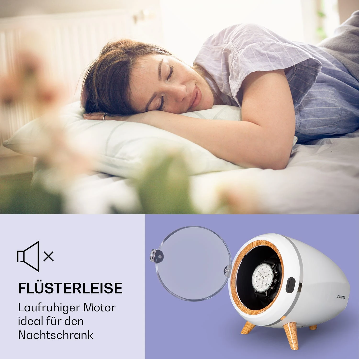 Sindelfingen Uhrenbeweger Rechts-Links-Lauf 1 Uhr Schwarz 7 Sindelfingen Uhrenbeweger Rechts-Links-Lauf 1 Uhr Schwarz – Bild 5