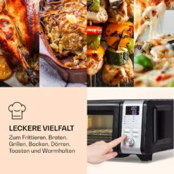 Vita-Crisp Heißluftfritteuse 1700W 10L 8 Funktionen Platzsparend -Optimal Küchengeräte Geschäft 10040223 de 0004 logo