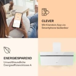 Alina 90 Smart Dunstabzugshaube 90cm 594m³/h LED Ambiente Glasfront -Optimal Küchengeräte Geschäft 10040233 de 0003 logo