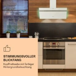 Alina 90 Smart Dunstabzugshaube 90cm 594m³/h LED Ambiente Glasfront -Optimal Küchengeräte Geschäft 10040233 de 0004 logo