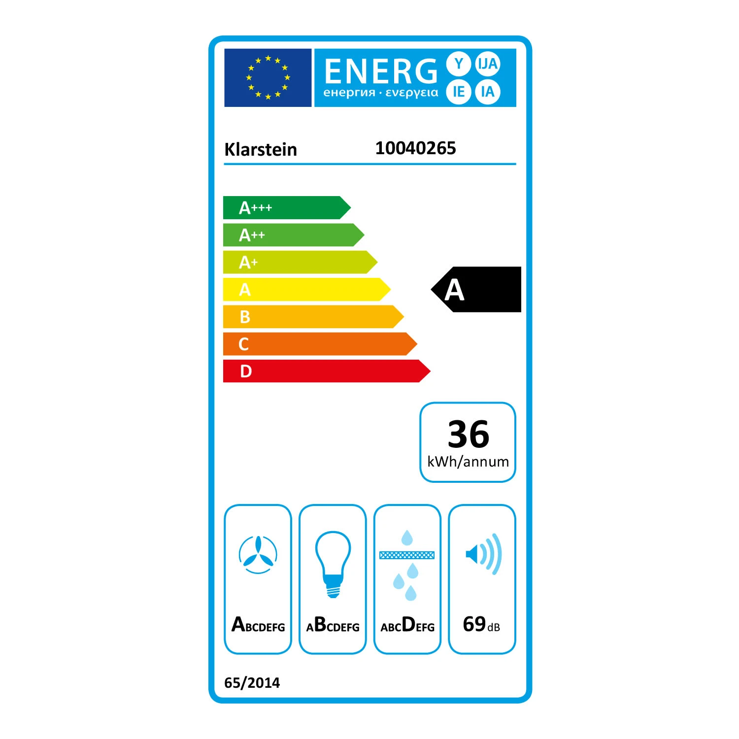 Montblanc 90 Dunstabzugshaube 610m³/h 165W 2x1,5W LED Reling 9 Montblanc 90 Dunstabzugshaube 610m³/h 165W 2x1,5W LED Reling – Bild 7