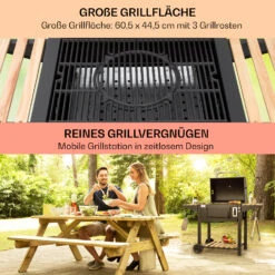 Aberdeen Single Holzkohlegrill -Optimal Küchengeräte Geschäft 10040292 de 0004 usp