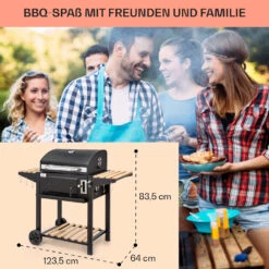 Aberdeen Single Holzkohlegrill -Optimal Küchengeräte Geschäft 10040292 de 0007 usp