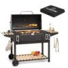 Aberdeen Double Holzkohlegrill Smoker Thermometer 2 Seitentische Mobil -Optimal Küchengeräte Geschäft 10040293 yy 0001 main