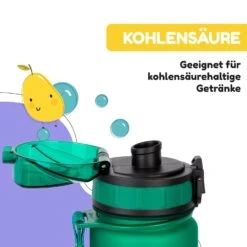 Schmatzfatz Trinkflasche Sportflasche 500 Ml 24 Cm Tritan -Optimal Küchengeräte Geschäft 10040335 de 0005 usp