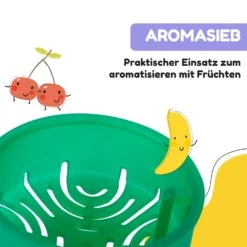 Schmatzfatz Trinkflasche Sportflasche 500 Ml 24 Cm Tritan -Optimal Küchengeräte Geschäft 10040335 de 0006 usp