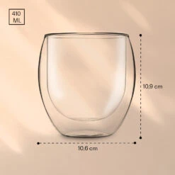 DUOS Jumbo Doppelwandiges Glas 410 Ml Thermofunktion Inkl. Edelstahl-Löffel 15 DUOS Jumbo Doppelwandiges Glas 410 Ml Thermofunktion Inkl. Edelstahl-Löffel -Optimal Küchengeräte Geschäft 10040389 yy 0007 logo