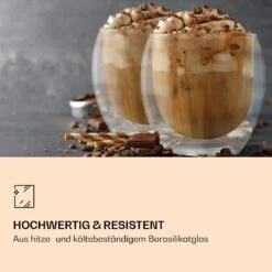DUOS Jumbo Doppelwandiges Thermoglas 2x 310ml & 410ml Edelstahl-Löffel -Optimal Küchengeräte Geschäft 10040391 de 0003 logo